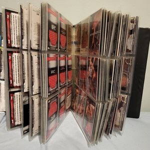 UFC trading cards collection